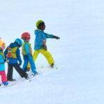 First steps to skiing with children in Andorra